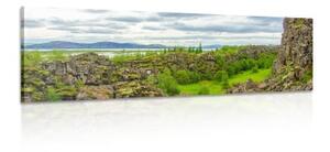 Obraz Národný park Thingvellir - 120x40