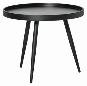 KONFERENČNÝ STOLÍK, čierna, kov, kompozitné drevo, 60/60/50 cm Carryhome - Stolíky do obývačky