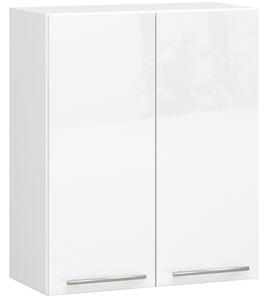 Ak furniture Závesná kuchynská skrinka Olívia W 60 cm biela