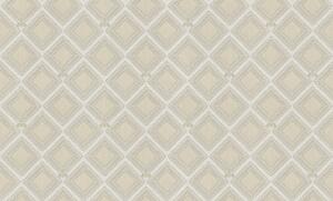 Luxusná bielo-zlatá geometrická tapeta na stenu, GF62067, Gianfranco Ferre´Home N.3, Emiliana Parati