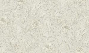 Luxusná krémová kvetinová tapeta na stenu, GF62072, Gianfranco Ferre´Home N.3, Emiliana Parati