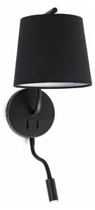 FARO 29330 - LED nástenná lampička BERNI 1xE27/20W/230V + LED/3W