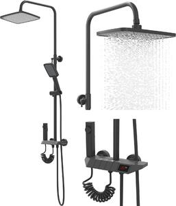 Sprchová súprava Rain shower Gun Grey Wave
