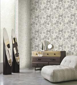 Luxusná hnedo-strieborná vliesová tapeta, GF62002, Gianfranco Ferre´Home N.3, Emiliana Parati