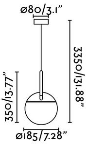 FARO 28375 - Luster na lanku MINE 1xE27/40W/230V
