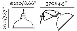 FARO 64169 - Lampa s klipom PEPPER 1xE27/15W/230V