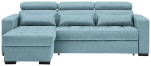 ROHOVÁ SEDAČKA, textil, modrá Carryhome - Sedačky, Online Only