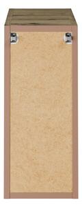 Comad Závesná skrinka Bella Cashmere s doskou 100 cm kašmírová/dub artisan