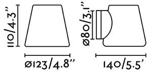 FARO 63510 - Kúpeľňové nástenné svietidlo BIANCA 1xG9/6W/230V IP44
