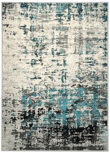 Alfa Carpets Kusový koberec Betón blue - 80x150 cm