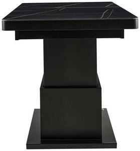 KONFERENČNÝ STOLÍK, čierna, kov, keramika, 125-150/49,5-79/70 cm Livetastic - Stolíky do obývačky, Online Only