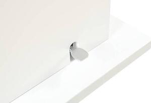 KONFERENČNÝ STOLÍK, biela, kov, keramika, 125-150/70/49,5-79 cm Livetastic - Stolíky do obývačky, Online Only