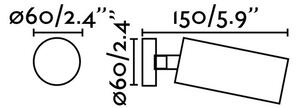 FARO 43722 - Bodové svietidlo STAN 1xGU10/8W/230V biela