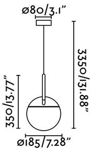 FARO 28210 - Luster na lanku MINE 1xE27/40W/230V