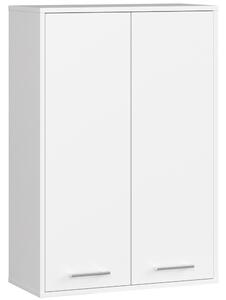 Ak furniture Závesná kúpeľňová skrinka Fin W64 64 cm biela