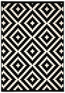 Alfa Carpets Kusový koberec Gloria new black/cream - 160x230 cm