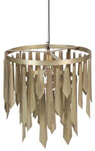 Závesná lampa mosadzná farba kovový železný luster retro štýl obývacia izba