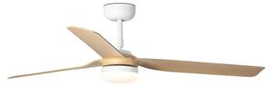 FARO 33816-20 - LED stropný ventilátor PUNT LED/18W/230V Wi-Fi béžová/biela + DO