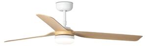 FARO 33816-20 - LED stropný ventilátor PUNT LED/18W/230V Wi-Fi béžová/biela + DO