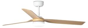 FARO 33816-20 - LED stropný ventilátor PUNT LED/18W/230V Wi-Fi béžová/biela + DO