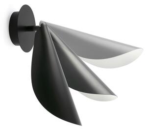 FARO 20077 - Nástenná lampa LIGERA 1xG9/6W/230V čierna