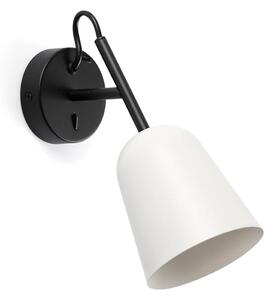 FARO 28258 - Nástenná lampa STUDIO 1xE14/8W/230V biela/čierna