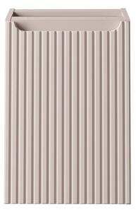 Comad Závesná skrinka pod umývadlo Nova Cashmere s doskou a košom na bielizeň 100 cm kašmírová/dub casella