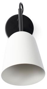 FARO 28258 - Nástenná lampa STUDIO 1xE14/8W/230V biela/čierna