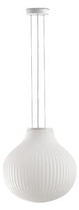 FARO 28301 - Luster na lanku ISABELLE 1xE27/15W/230V pr. 40 cm biela