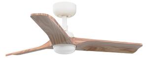 FARO 33805-1TW-LED Stmievateľný ventilátor HEYWOOD s LED/10W/230V 2700/3000/4000K + diaľkový ovládač