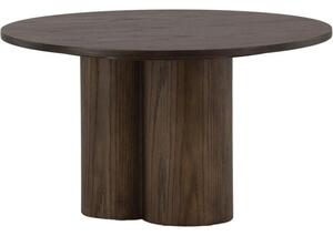 Okrúhly drevený konferenčný stolík Olivia