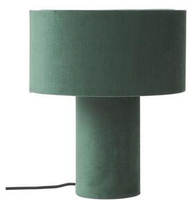 Zamatová stolová lampa Ron