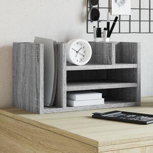 Maison Exclusive - Organizér na písací stôl, sivý Sonoma, 44,5 x 24 x 25 cm, drevený materiál
