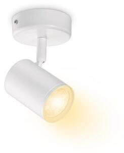 WiZ 8719514551756 LED stropné bodové svietidlo Imageo 1x5w | GU10 | 345lm | 2700-6500K - stmievateľné, biela