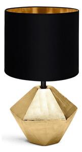 Aigostar - Stolná lampa 1xE14/40W/230V zlatá/čierna