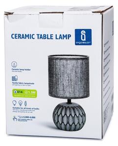 Aigostar - Stolná lampa 1xE14/40W/230V šedá