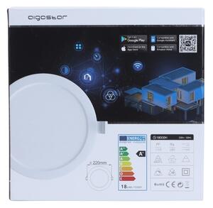 Aigostar - LED Stmievateľné podhľadové svietidlo LED/18W/230V pr. 22 cm Wi-Fi