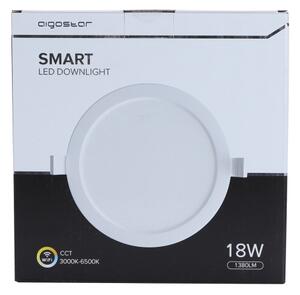 Aigostar - LED Stmievateľné podhľadové svietidlo LED/18W/230V pr. 22 cm Wi-Fi