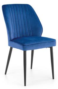 Jedálenská stolička BENDI, 48x85x57, modrá