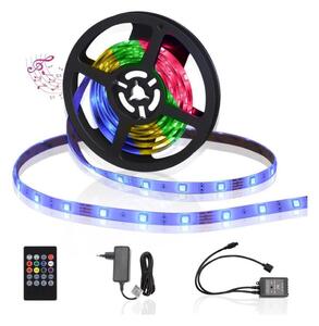 Aigostar - LED RGB Stmievateľný vonkajší pásik 3m LED/24W/12/230V IP65 +DO