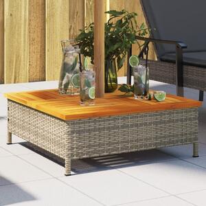 Maison Exclusive - Obklad pre stojan na slnečník Sivý 70x70x25 cm Acacia