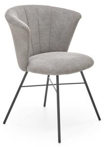 Jedálenská stolička ELIT, 60x79x59, sivá