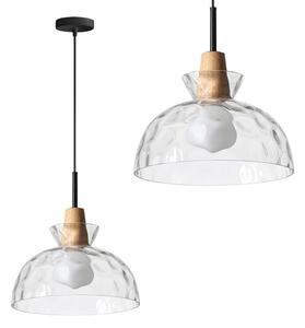 TooLight Závesná lampa La Belle XXV čierna/hnedá