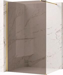 Sprchová stena Walk-In REA Flexi 80 Brush Gold