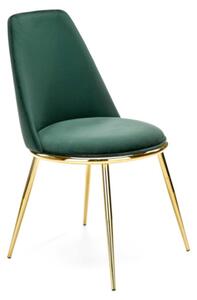 Jedálenská stolička SLIBY, 49x84x54, zelená