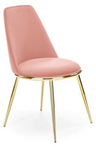 Jedálenská stolička SLIBY, 49x84x54, ružová