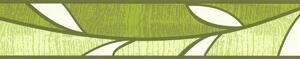 Samolepiace bordúry D 58-004-2, rozmer 5 m x 5,8 cm, lístky zelené, IMPOL TRADE