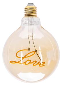 LED Žiarovka FILAMENT E27/4W/230V 1800K love - Aigostar