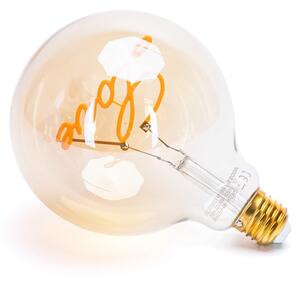 LED Žiarovka FILAMENT E27/4W/230V 1800K love - Aigostar