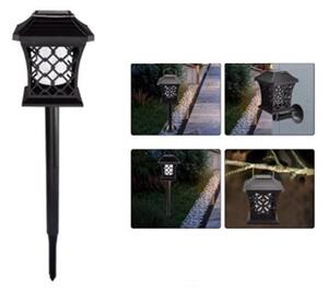 Solární lampa, závěsná lucerna, stojící 12LED